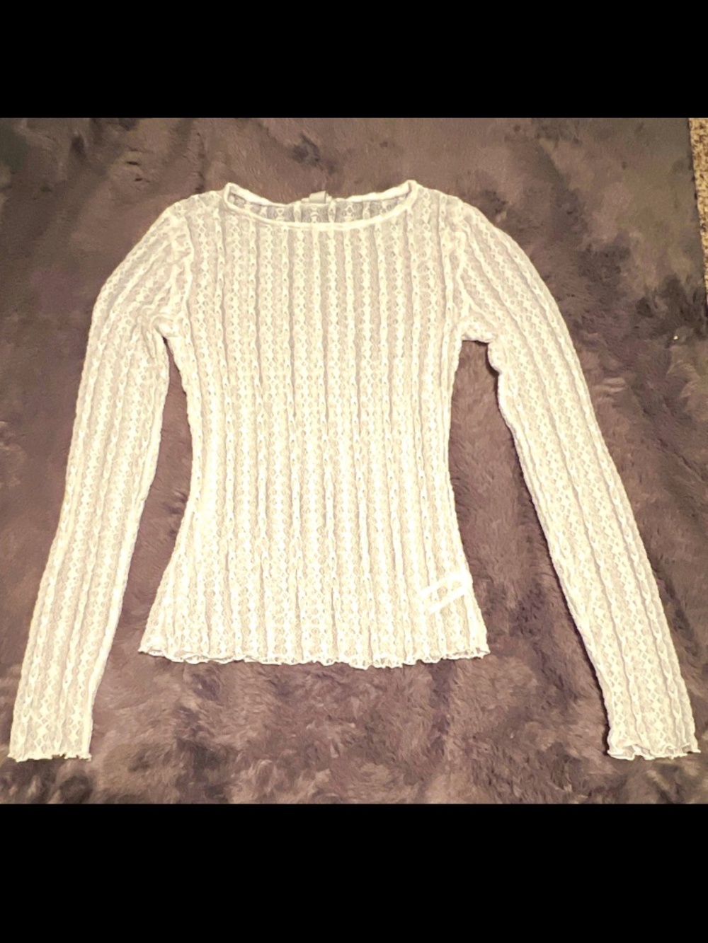 Lace shirt